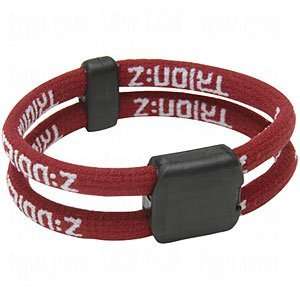  Trion:Z Dual Loop Magnetic/Ion Bracelets Red/Red Medium(7 