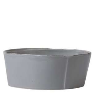  Vietri Lastra Gray Large Serving Bowl 10.75 in: Home 