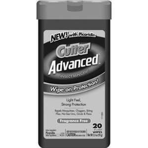  Wisconsin Pharmacal Company 0053668 Cutter Advanced Wipes 