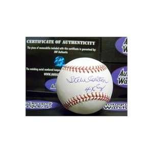   Steve Carlton autographed Baseball inscribed 4xCy Sports & Outdoors