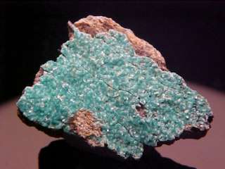 SUPERB RARE Turquoise Crystal Cluster BISHOP MINE, VIRGINIA  