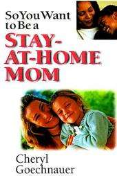 So You Want to Be a Stay At Home Mom by Cheryl Gochnauer 1999 
