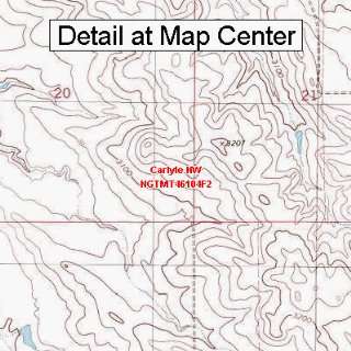   Map   Carlyle NW, Montana (Folded/Waterproof): Sports & Outdoors