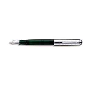  Pelikan Souveran Plunger M425 Green/Silver Fountain Pen 