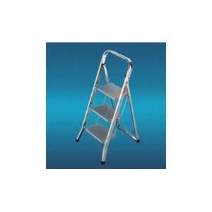 Easy Step Hailo Folding Ladder 3 Steps Aluminium:  Kitchen 