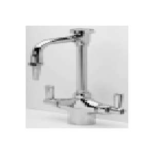   Double Lab Faucet with 4 1/2 Vacuum Breaker Spout, Serrated Tip and
