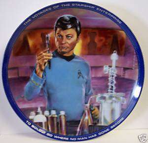 Star Trek Dr McCoy 1983 Morton/Hamilton Plate #2288C  