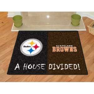  NFL Pittsburgh Steelers / Cleveland Browns Rivalry Fans 