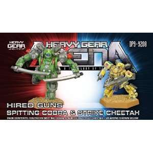  Heavy Gear Hired Guns Spitting Cobra & Strike Cheetah 
