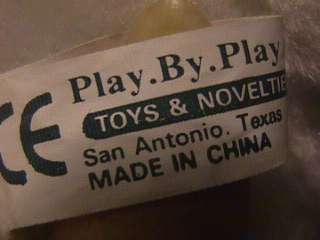 CE Toys & Novelties Bear with candy cane vintage  