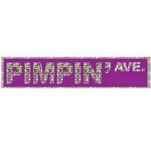  Royale Pimp Pimpin Ave Bar Metal Sign Decor