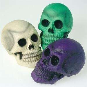  S&S Worldwide Rubber Halloween Skull: Everything Else