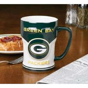   Green Bay Packers 12oz Ceramic Coffee Mug/Cup/Glass: Sports & Outdoors