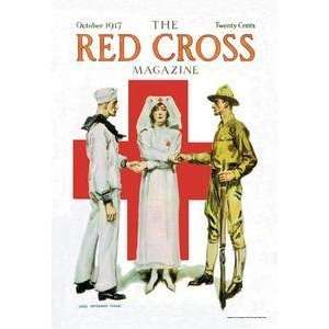  Vintage Art Red Cross Magazine, October 1917   06815 9 