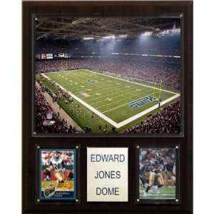  NFL Edward Jones Dome Stadium Plaque: Home & Kitchen