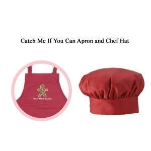  Catch Me If You Can Apron + Hat   Red