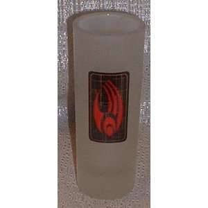  StarTrek BORG Symbol Tall Frosted Shot Glass: Everything 