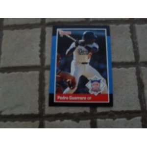 1987 Donruss All stars Pedro Guerrero #48 Los Angeles Dodgers Baseball 