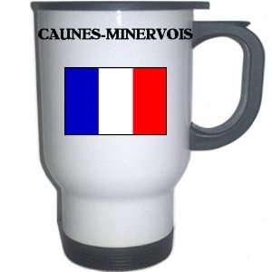  France   CAUNES MINERVOIS White Stainless Steel Mug 