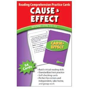    7 Pack EDUPRESS CAUSE AND EFFECT   2.0 3.5 