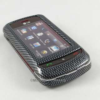 Protect your LG Xenon GR500 with Carbon Fiber Style Hard Case