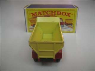 Lesney Matchbox Grit Spreading Truck w/ Box 70 Vintage  
