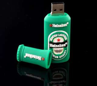   Beer Bottle Shaped Style Memory Stick USB Flash Memory Drive New Gift