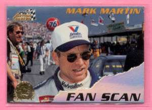 1996 Pinnacle Action Packed Fan Scan Mark Martin 3 of 9  