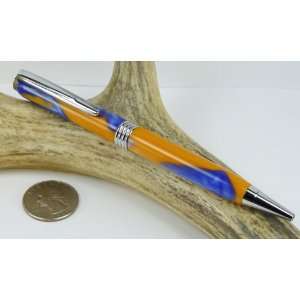  Gator Alley Acrylic Roadster Pen With a Chrome Finish 