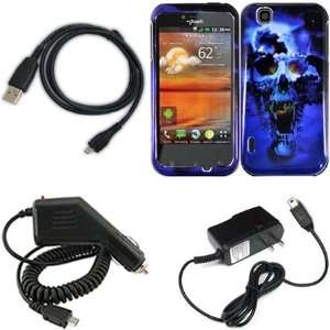   Car Charger + USB Data Charge Sync Cable for LG Maxx/myTouch E739