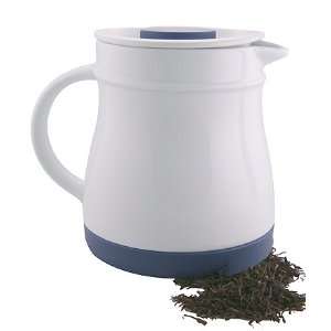    Double Walled Tea Pot By Kaffe Function   Blue: Kitchen & Dining