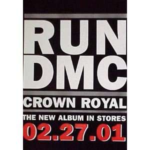 RUN DMC Crown Royal 18x24 Poster