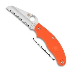  Spyderco Uk Penknife Rescue Knife 175mm With Orange 