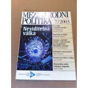  Mezinarodni Politika 7/2003 Magazine 