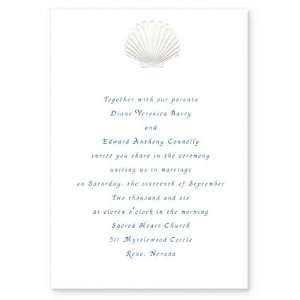  Splendid Scallop Wedding Invitations Health & Personal 