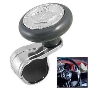   Tone Gray Truck Car Round Steering Wheel Spinner Knob: Automotive