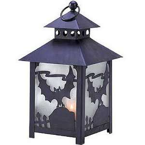  Halloween Metal Tealight Lantern Spooky Bat: Home 
