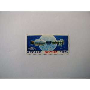  Single 1975 10 Cents US Postage Stamp, S# 1569, Apollo 