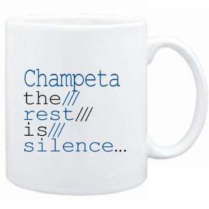  Mug White  Champeta the rest is silence  Music 