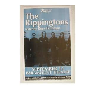  The Rippingtons Handbill Concert Poster Band Shot Russ 