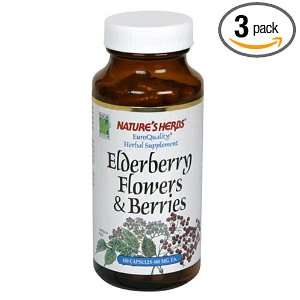  Twinlab Natures Herbs Elderberry Flowers and Berries 