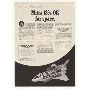   Mitra 125 Computers Installed on Space Lab Print Ad