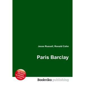  Paris Barclay Ronald Cohn Jesse Russell Books