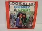 SONNY & CHER LP Atco 33 177 LOOK AT US I GOT YOU BABE +