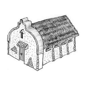    Terrain 15mm French Colonial   Rorkes Drift Church Toys & Games