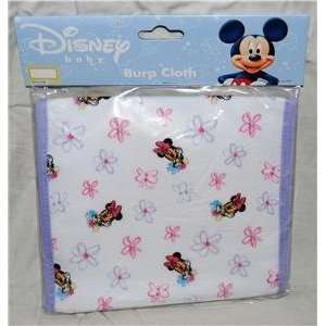  Disney Baby Minnie Mouse Burp Cloth: Baby
