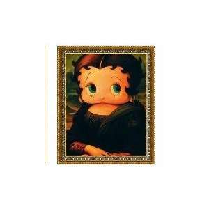  Mona Lisa Betty Boop Picture and Frame 16 By 20 Big 
