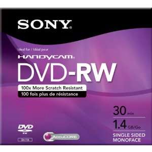  8cm Rewritable DVD RW for Camcorders   Single Q94353 