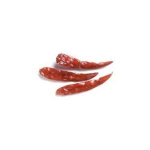 Dried whole Japones Chile Peppers 8 oz.  Grocery & Gourmet 