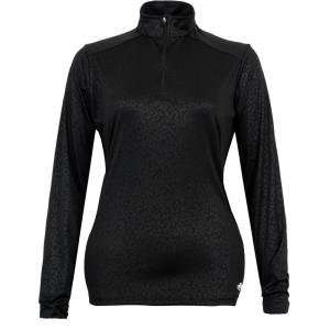 Hot Chillys Print Zip Thermal Top Womens: Sports 